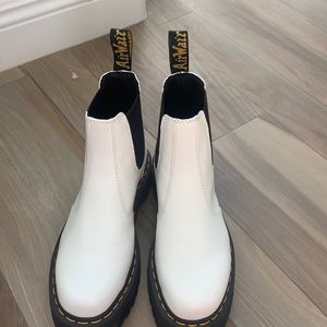 Dr. Martin white Chelsea boot